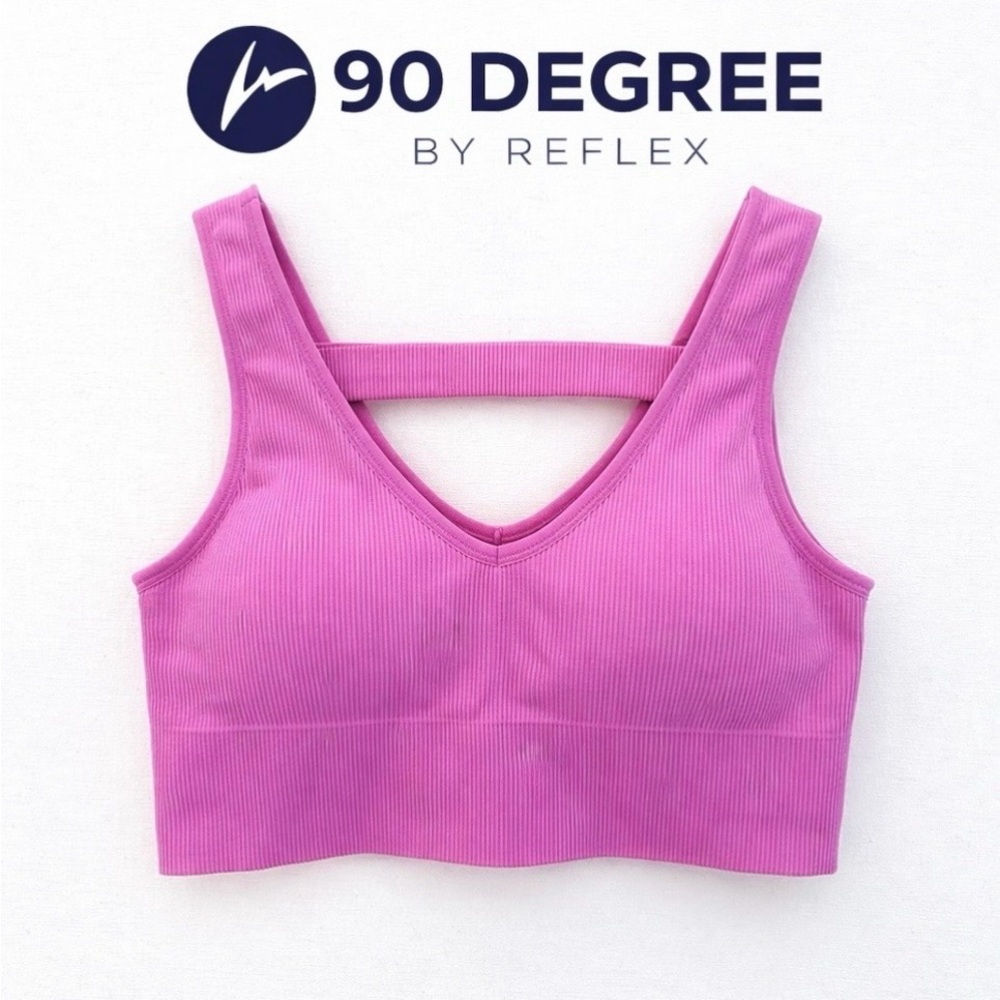 Sports Bra Bundle Large Nautica & 90 Degree Reflex Pink Workout Bra - Picture 2 of 7